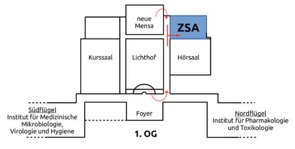 Lageplan CF ZSA Lageplan CF ZSA